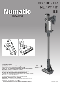Mode d’emploi Numatic NQ 100 Aspirateur