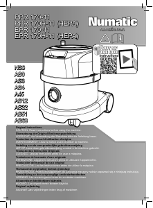 Käyttöohje Numatic EPR 170-11 Pölynimuri