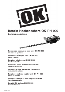Priručnik OK OK-PH-900 Škare za živicu