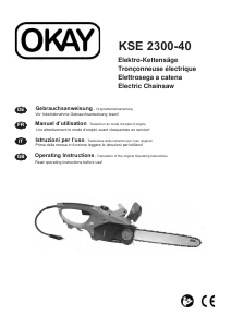Mode d’emploi OKAY KSE 2300-40 OKAY Tronçonneuse