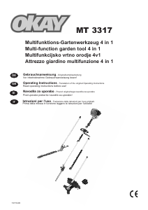 Bedienungsanleitung OKAY MT 3317 Rasentrimmer