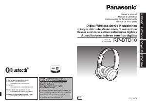 Mode d’emploi Panasonic RP-BTD10K Casque