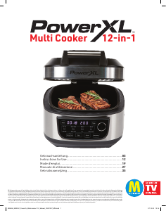 Mode d’emploi PowerXL 12in1 Multicuiseur