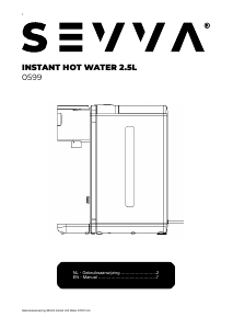 Manual Sevva 0599 Classic Water Dispenser