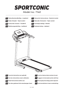 Bedienungsanleitung Sportconic T140 Laufband