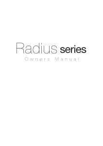 Handleiding Monitor Audio Radius 45 Luidspreker