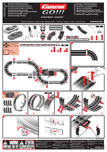 كتيب مضمار سباق 62430 Highway Chase Carrera