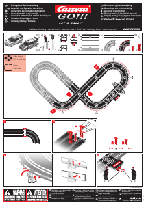 كتيب مضمار سباق 62433 Lets rally Carrera