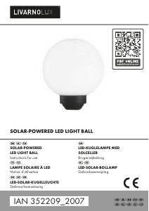 Brugsanvisning LivarnoLux IAN 352209 Lampe