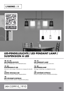 Mode d’emploi LivarnoLux IAN 339910 Lampe