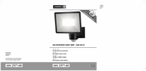 Manual LivarnoLux IAN 297148 Lamp