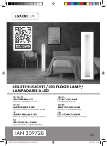 Manual LivarnoLux IAN 309728 Lamp