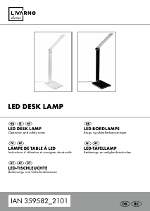Manual LivarnoLux IAN 359582 Lamp