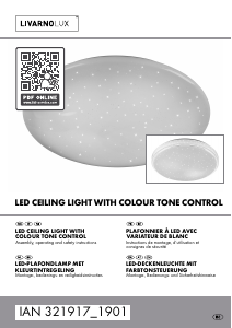 Manual LivarnoLux IAN 321917 Lamp