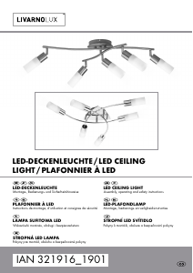 Manual LivarnoLux IAN 321916 Lamp