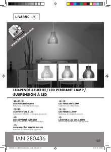 Manual LivarnoLux IAN 280436 Lamp