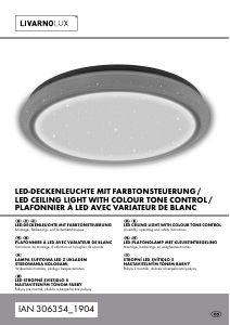 Manual LivarnoLux IAN 306354 Lamp