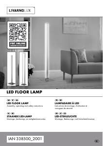 Manual LivarnoLux IAN 338500 Lamp