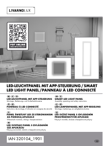 Manual LivarnoLux IAN 320104 Lamp