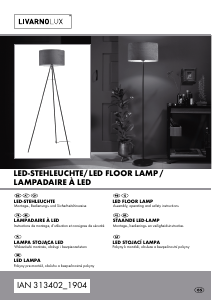 Mode d’emploi LivarnoLux IAN 313402 Lampe