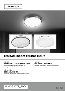 Mode d’emploi LivarnoLux IAN 355071 Lampe