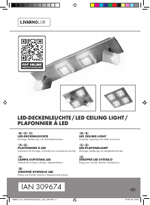 Manual LivarnoLux IAN 309674 Lamp