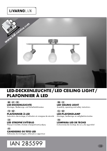 Manual LivarnoLux IAN 285599 Lamp