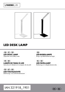 Manual LivarnoLux IAN 321918 Lamp