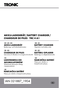 Instrukcja Tronic IAN 321887 Ładowarka akumulatorów