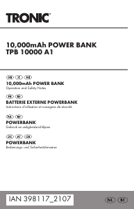 Manual Tronic IAN 398117 Portable Charger