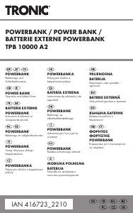 Instrukcja Tronic IAN 416723 Przenośna ładowarka