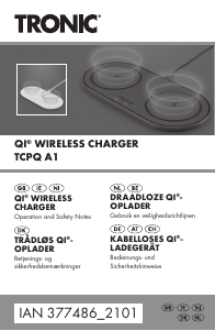 Brugsanvisning Tronic TCPQ A1 Trådløs oplader