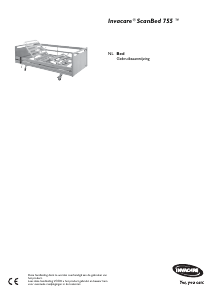 Handleiding Invacare Scanbed 755 Ziekenhuisbed