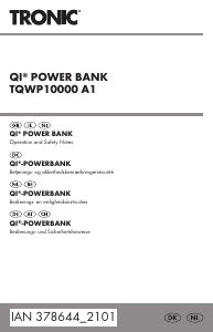 Brugsanvisning Tronic IAN 378644 Trådløs oplader