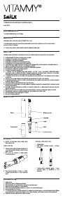 Instrukcja Vitammy TB8041 Smile Szczoteczka elektryczna