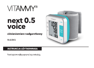 Instrukcja Vitammy W02 Next 0.5 Voice Ciśnieniomierz