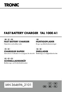 Brugsanvisning Tronic IAN 364696 Batterioplader