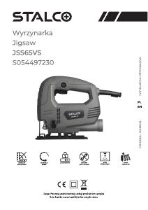 Handleiding Stalco JSS65VS Decoupeerzaag