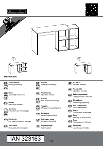 Handleiding Livarno IAN 323163 Bureau