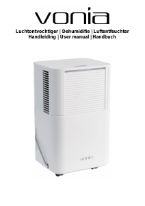 Bruksanvisning Vonia OL12-BD031B Avfuktare