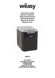 Manual de uso Wëasy KW12 Máquina de hacer hielo