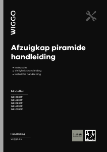 Handleiding Wiggo WE-A930P Afzuigkap