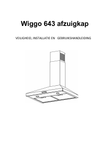 Handleiding Wiggo WE-E943R Afzuigkap
