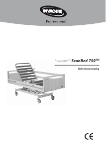 Handleiding Invacare Scanbed 750 Ziekenhuisbed