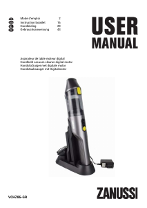 Bruksanvisning Zanussi VCHZ86-GR Handdammsugare