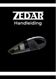 Bruksanvisning Zedar S300 Handdammsugare