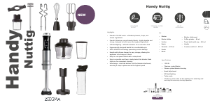 Bruksanvisning Zeegma Handy Nuttig Stavmixer