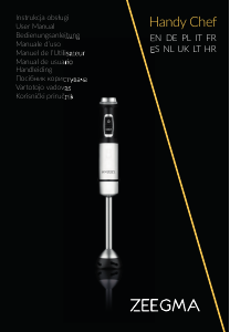 Priručnik Zeegma Handy Chef Ručni blender