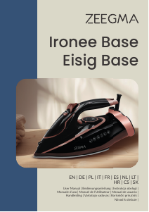 Instrukcja Zeegma Ironee Base Żelazko