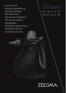 Manual de uso Zeegma Draden Limpiador de vapor